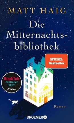 Buchcover Die Mitternachtsbibliothek von Matt Haig