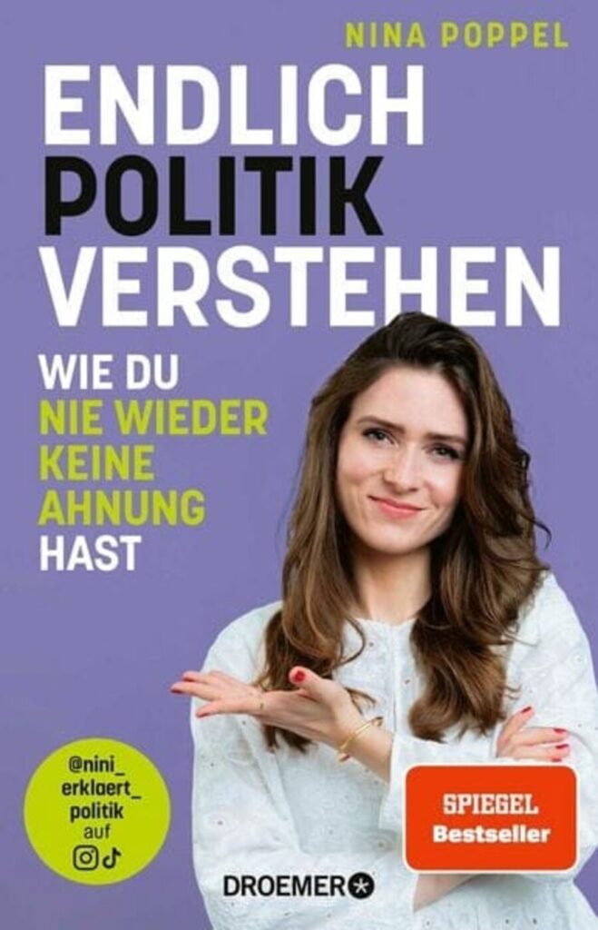 Buchcover „Endlich Politik verstehen“ von Nina Poppel
